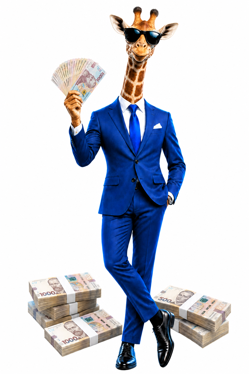 Жираф GiraffeCASH з українською гривнею